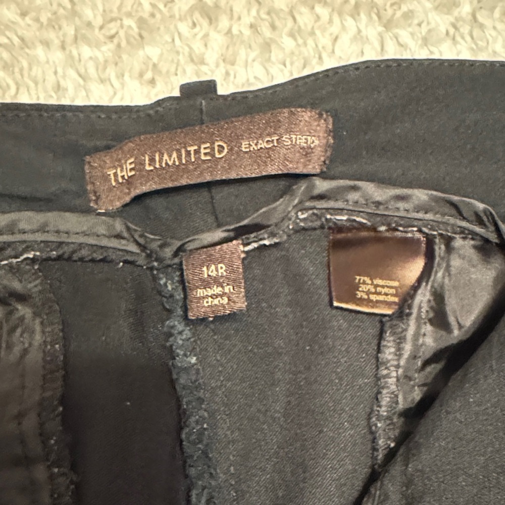👖 Women’s Black Pants Bundle – 3 Pairs LOFT & The Limited - Picture 11 of 16